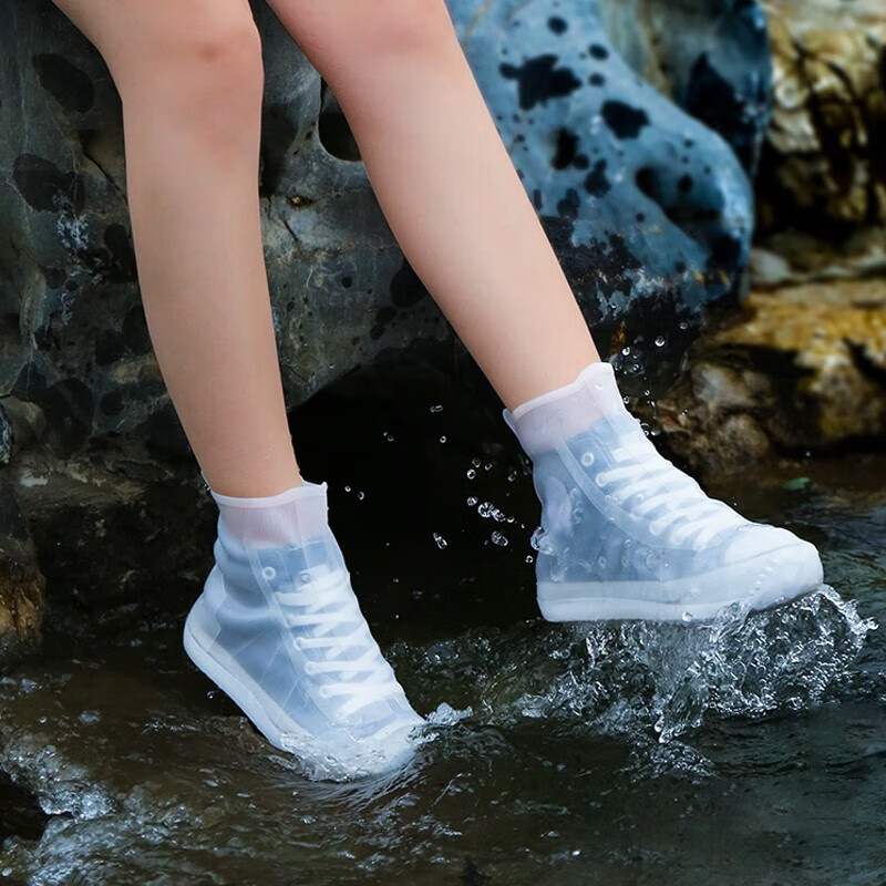 Bowonic Waterproof Shoe Covers for Men And Women, Thick Non-Slip Wear-Resistant...