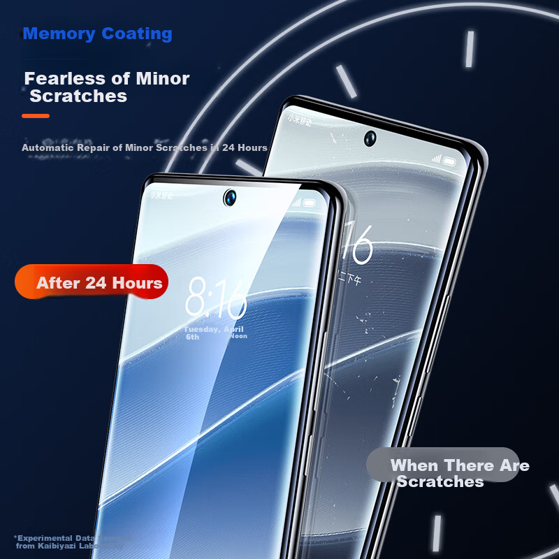 BIAZE Full Screen Nano 2 Pieces Screen Protector for Redmi Note 14 Pro+ Phone Xi...