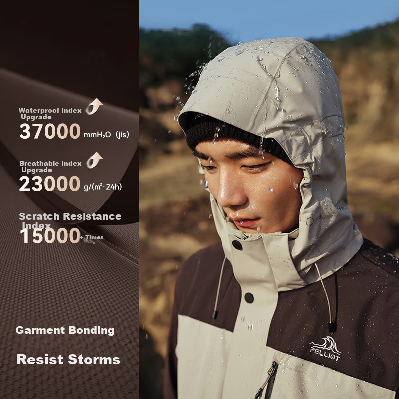 Pelliot Classic 3.0 3-in-1 Unisex Spring and Autumn Outdoor Hard Shell Climbing...