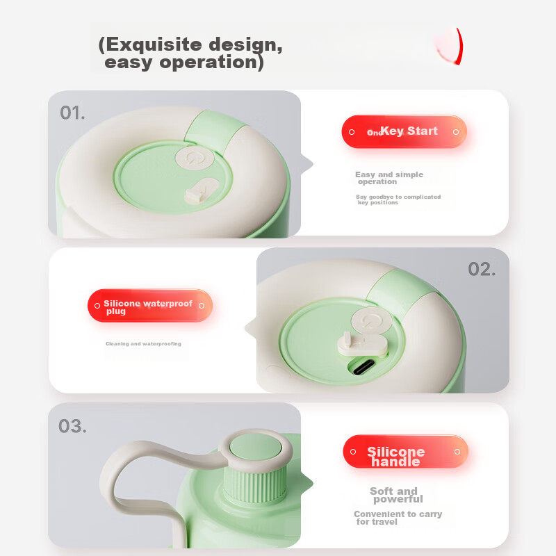 APIXINTL Japanese Anben Su Juicer Cup, Portable Home Juicer, Blender, Ice Crushe...