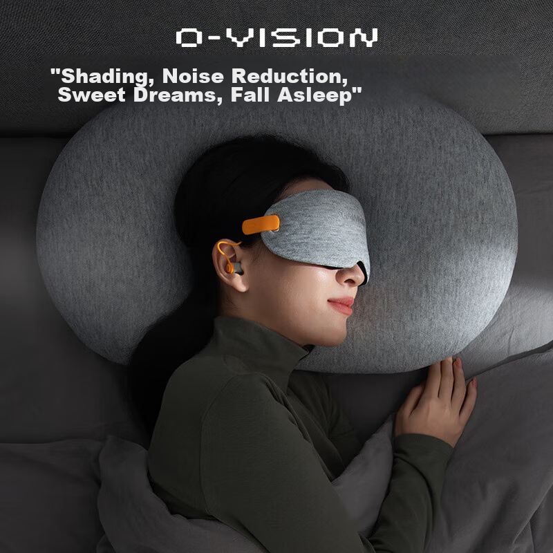 EVERYTHINK Sleep Mask, Light-Blocking, Noise-Reducing, for Better Sleep, Integra...