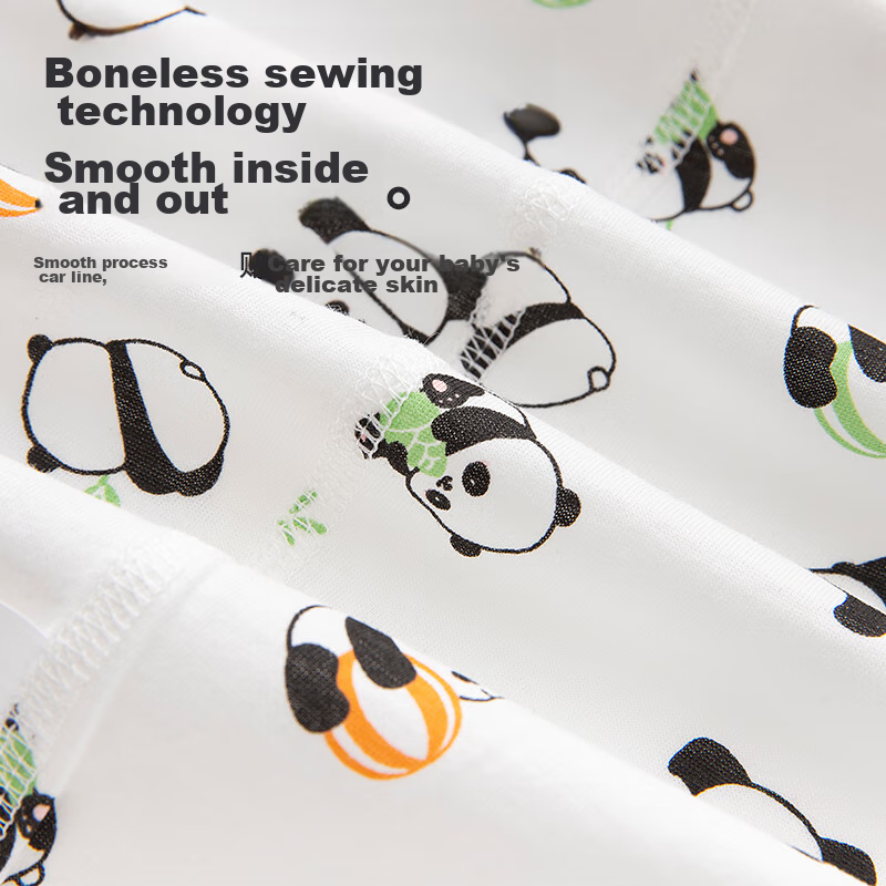 Babyprints Baby Romper 2-Pack, Newborn Butterfly Suit, Long-Sleeve Belly-Protect...