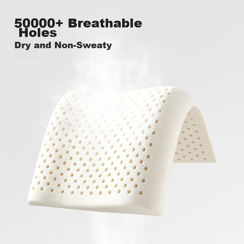 Beipesi Children's Pillow, Natural Latex Pillow, for Ages 1-6, Baby Comfort Pill...