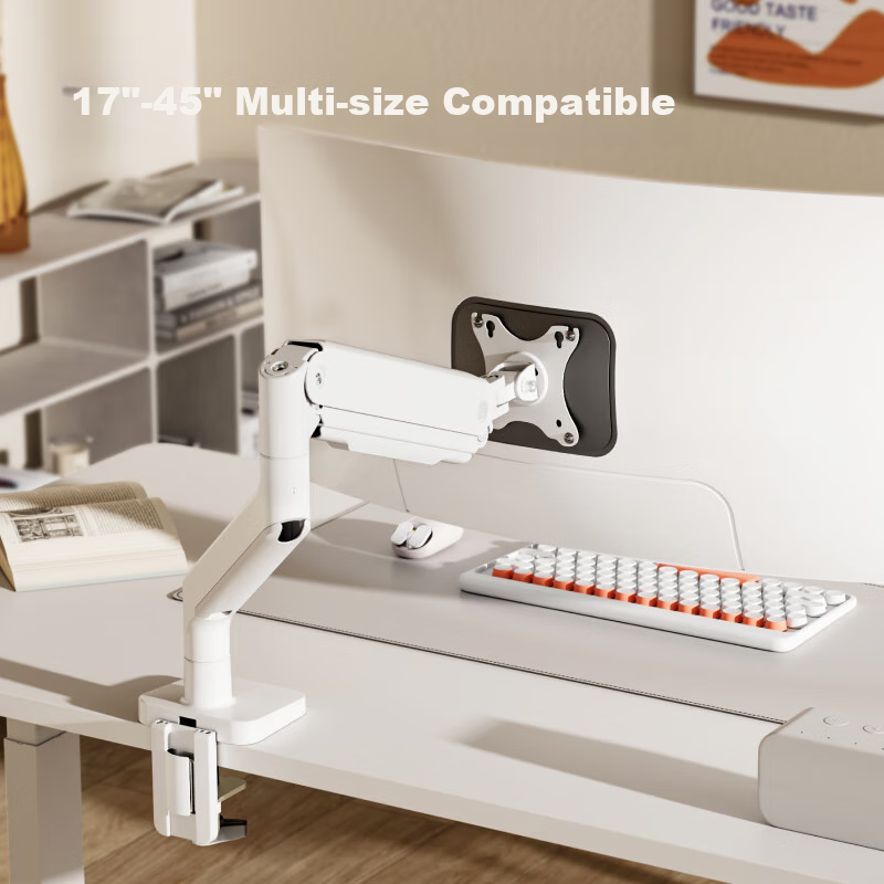 Brateck Beihu Monitor Stand, Computer Desk Stand, Height Adjustable Arm, Monitor...