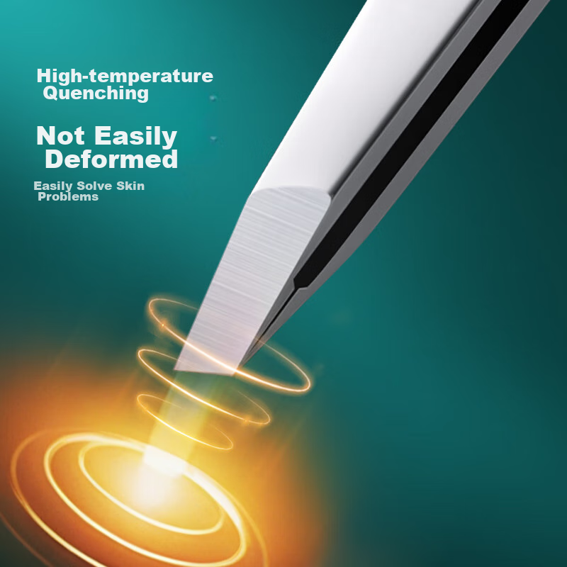 Creative Art Cell Tweezers, Blackhead Extractor, Ultra-Fine Eyebrow Tweezers, Ac...