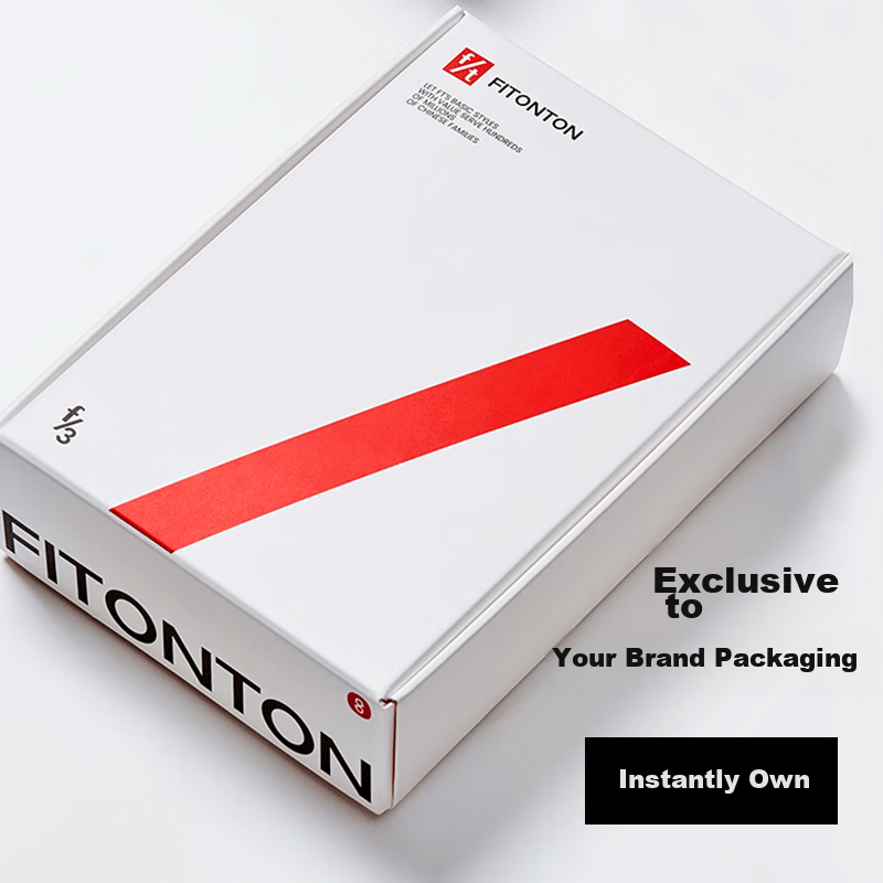 FitonTon Men's Underwear, Pure Cotton Comfortable Mid-Rise Boxer Briefs, Breatha...