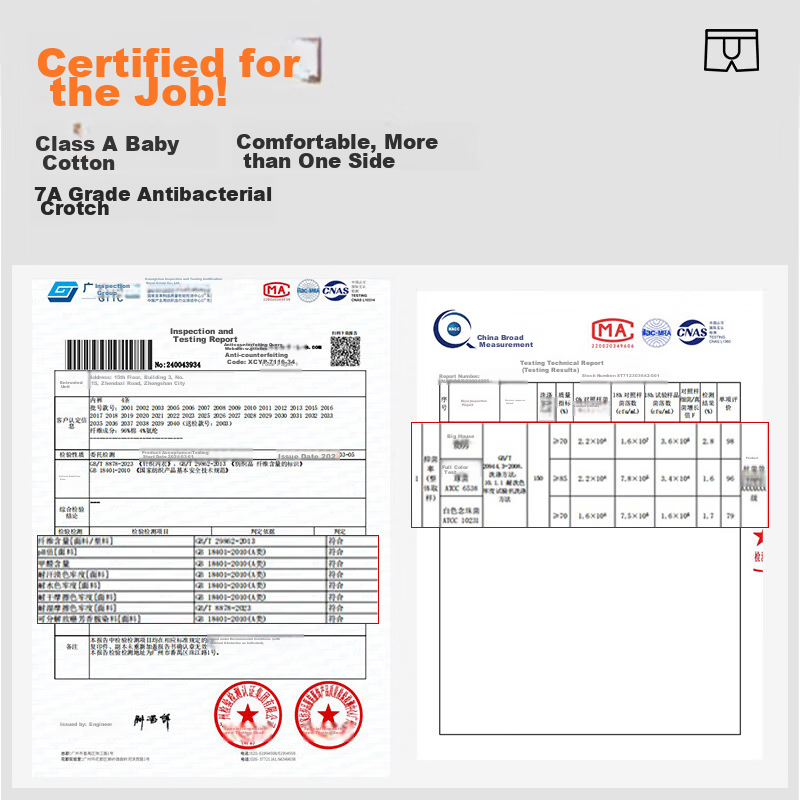 FitonTon Men's Underwear, Pure Cotton Comfortable Mid-Rise Boxer Briefs, Breatha...