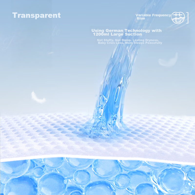 BBG Blue Core Soft Luxury Pull-Up Diapers, 4XL Size, 32 Pieces (≥18kg), Soft Gro...