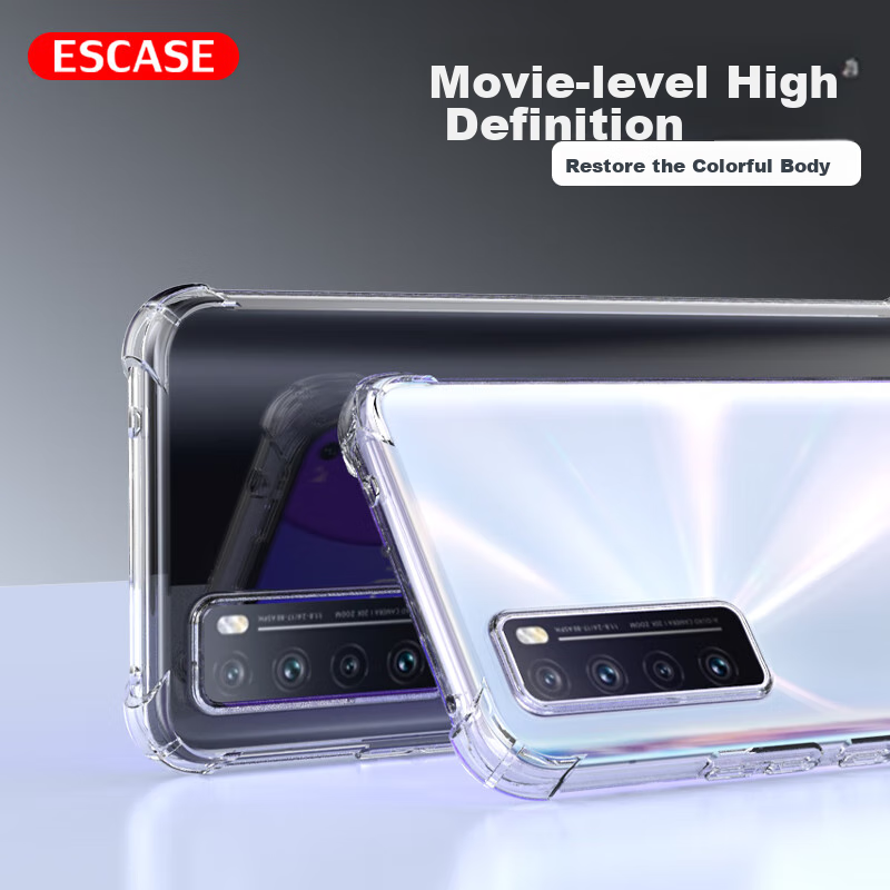 ESCASE Huawei Nova 7 Phone Case, Protective Cover, Shockproof, Full Coverage, Ai...