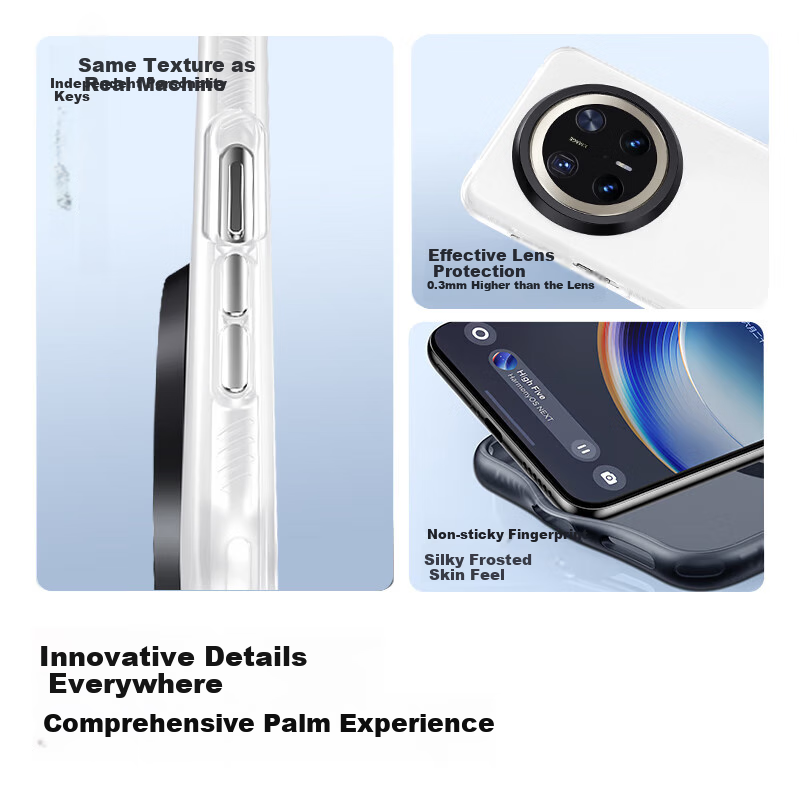 ESCASE Huawei Mate 70 Pro Phone Case Mate 70 Pro+ Full Coverage Silicone Protect...