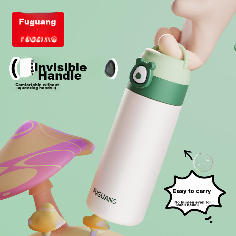 FGA Fuguang Children's Insulated Cup, Large Capacity 316 Stainless Steel Water B...