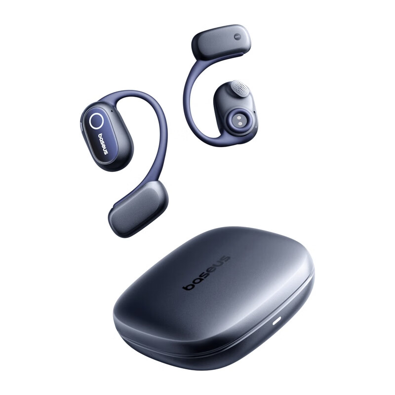 Baseus MF1 Bone Conduction Open-ear Bluetooth Earphones Non-in-ear Hanging Ear S...