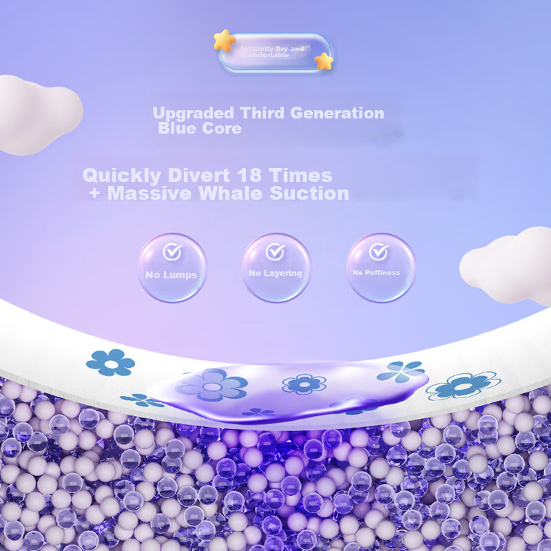 FREE Ultra-Thin Touch 0.6mm Invisible Thin Cotton Soft Surface Active Sanitary N...