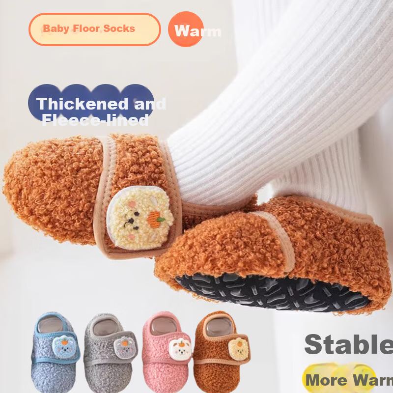 Babyprints Baby Floor Socks, Soft-Soled Toddler Walking Shoes, Indoor Early Educ...