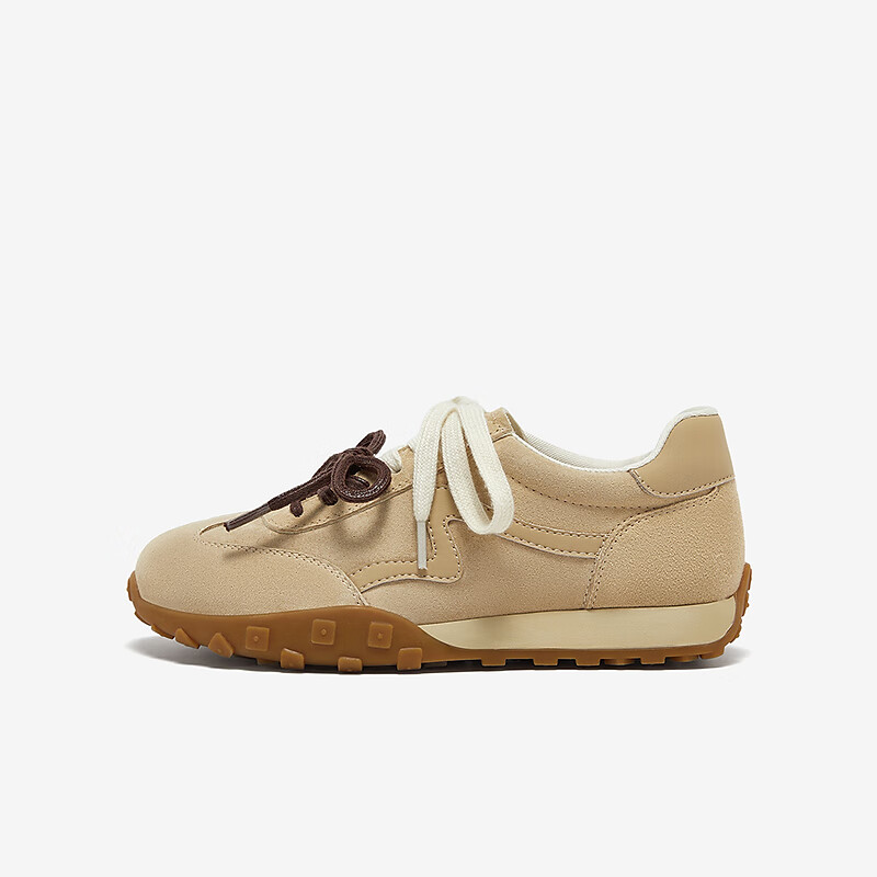 Bata Women's 2025 Spring Thick-Soled Breathable Casual Sneakers for Shopping Mal...