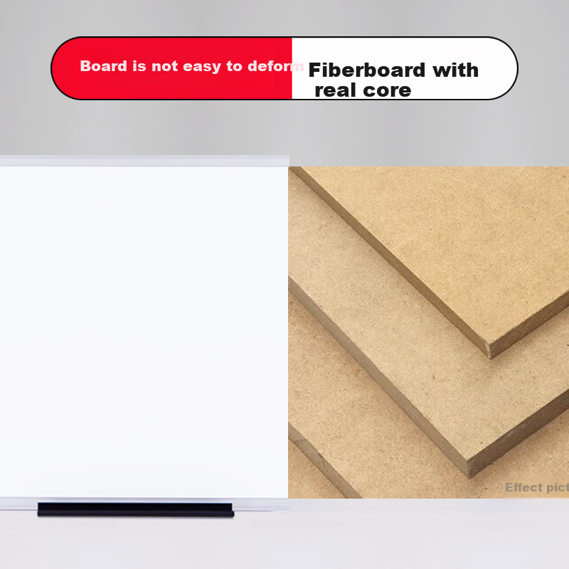 AUCS Auspicious 120*90cm Whiteboard Mobile Blackboard Stand-type Writing Board M...