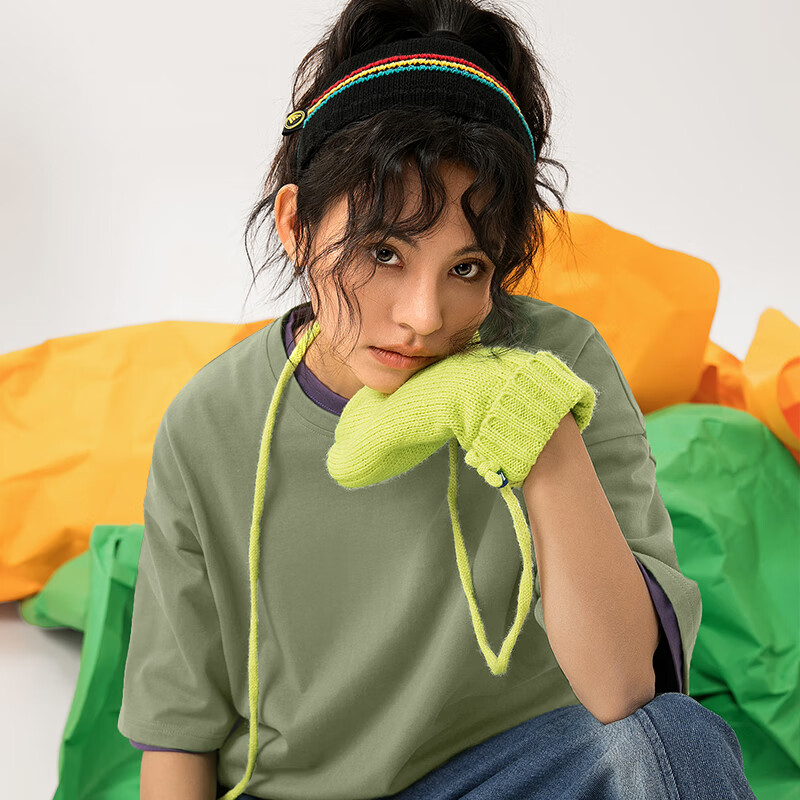 GENIOLAMODE Men's T-Shirt, Pure Cotton, Summer Casual, Simple And Fashionable, B...