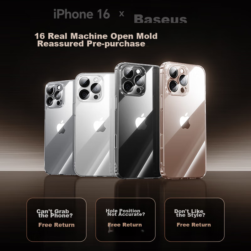 Baseus Pivot Case [With Stand] Compatible with IPhone 16 Case, IPhone 16 Protect...