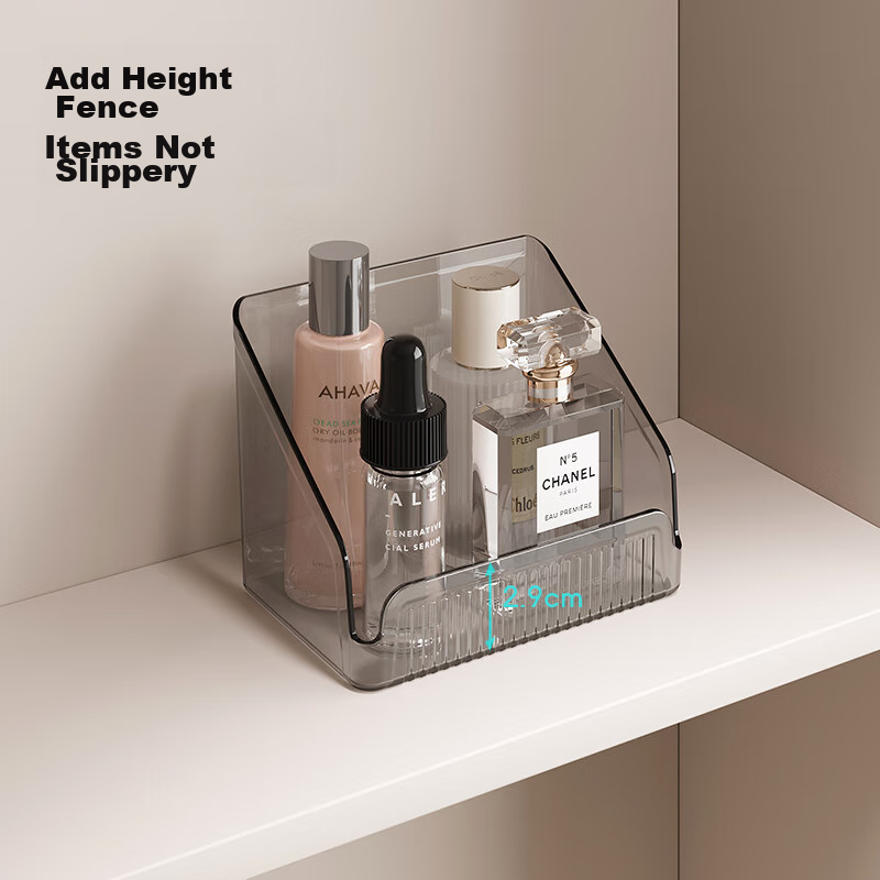 BDO Mirror Cabinet Storage Box, Desktop Cosmetics Lip Organizer, Bathroom Storag...