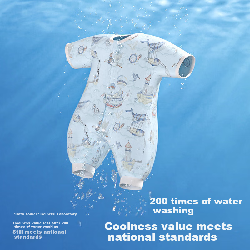 Beipesi Baby Sleeping Bag, Summer Bamboo Cotton, Mint Gauze, Infant Sleepwear, S...