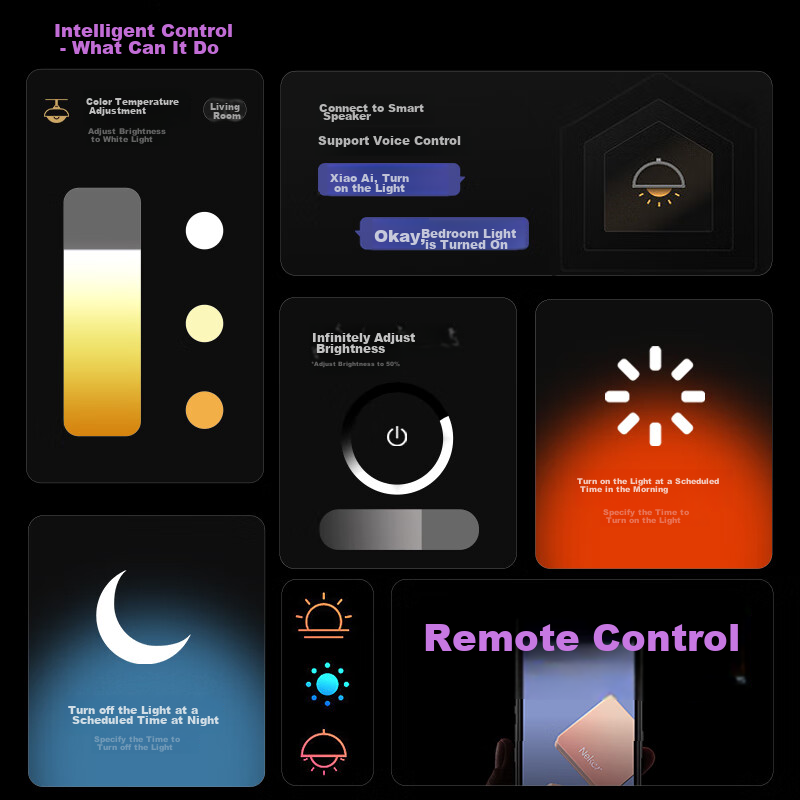 FSL Foshan Lighting Ceiling Light, LED Bedroom Light, Eye-Protecting, High Color...