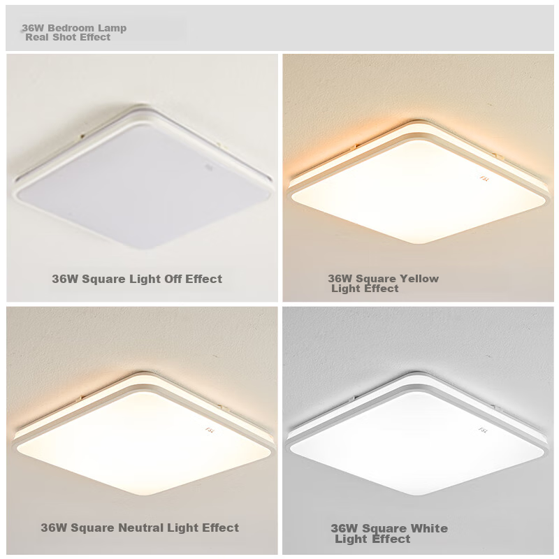 FSL Foshan Lighting Ceiling Light, LED Bedroom Light, Eye-Protecting, High Color...