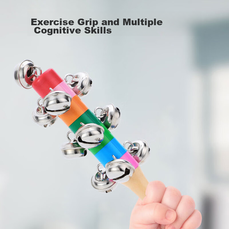 COOKSS Baby Toys, Newborn Rattle, 0-1 Year Old Children's Sand Hammer, Baby Teet...