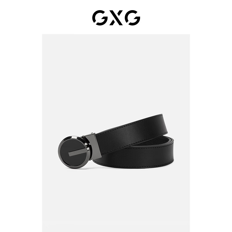 GXG Men's Genuine Leather Automatic Buckle Belt Casual Business Young Men's Belt...