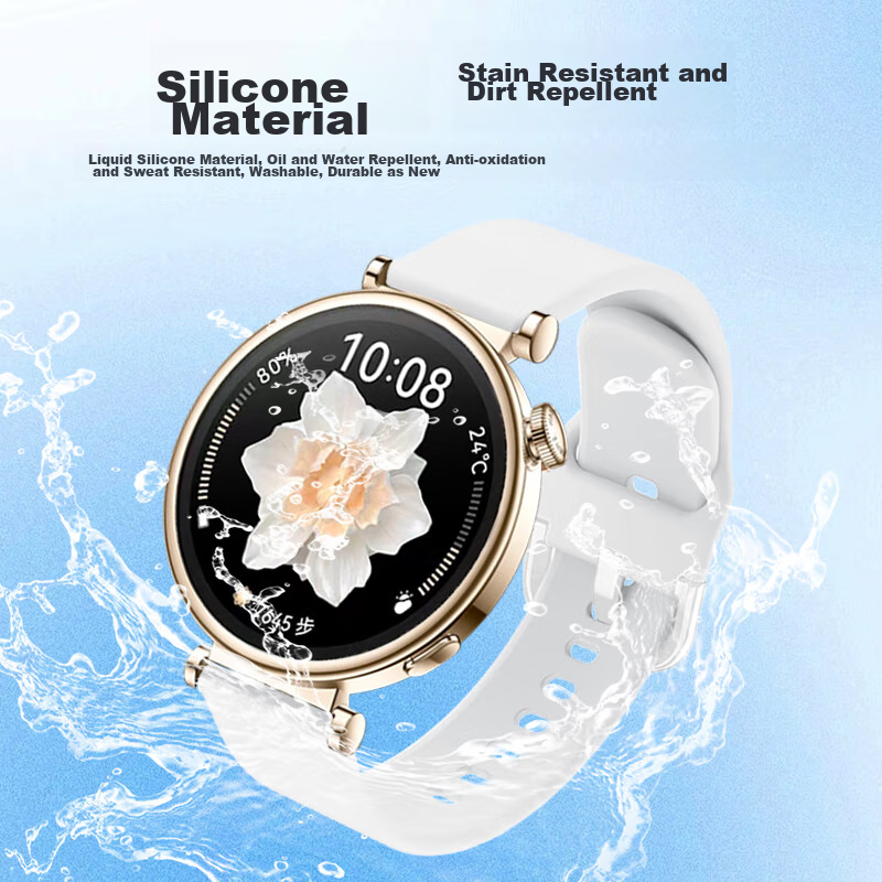 ESCASE Huawei GT4 Watch Strap, Huawei Watch GT4 Silicone 41mm Dedicated Band, Sk...