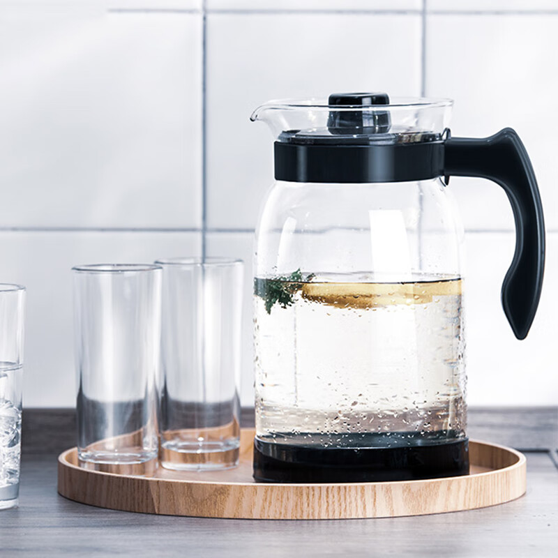 GIANXI Cold Water Pitcher for Home Use, Summer Cold Water Jug, Heat-Resistant Sh...