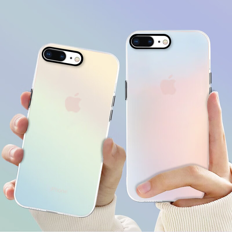 Baozou IPhone 8 Plus Case, IPhone 7 Plus Protective Cover, Silicone Soft Edge Si...