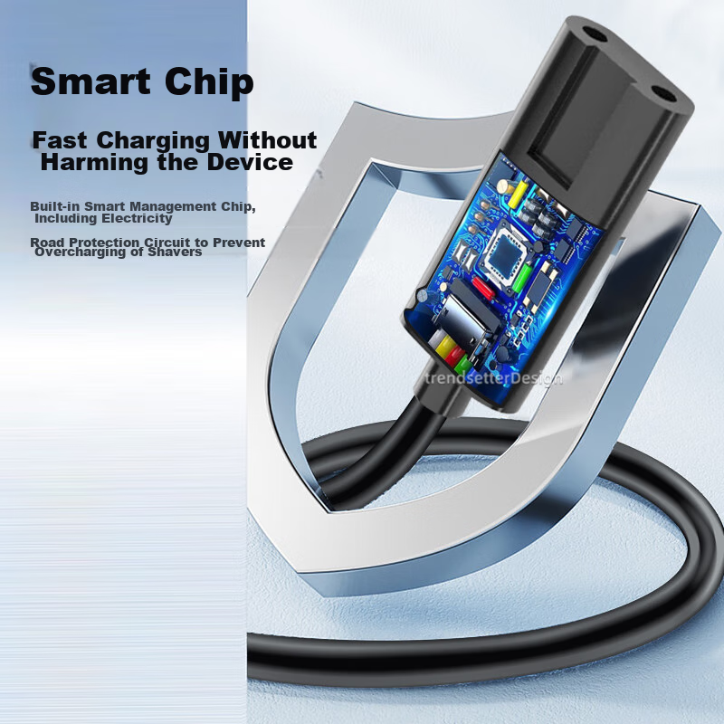 Chaofan Suitable for Flyco Electric Hair Clipper Charging Cable, Charger for FC5...