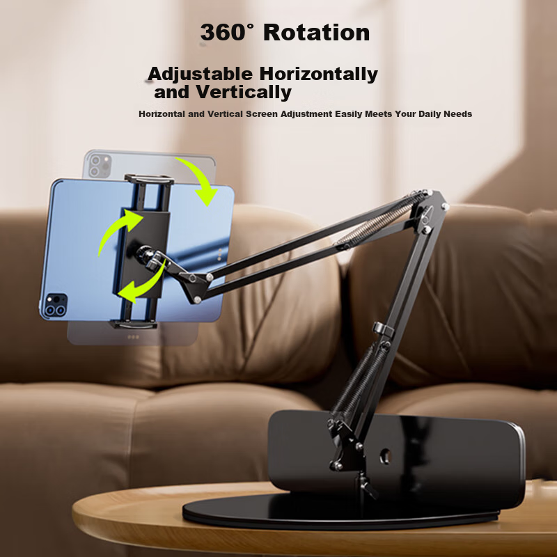 CangHua 【No Clamp Hidden】Tablet Stand Bedside Phone Holder iPad Bed Desktop La...