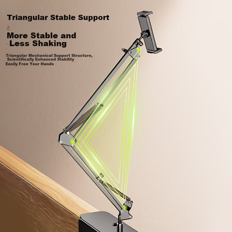 CangHua 【No Clamp Hidden】Tablet Stand Bedside Phone Holder iPad Bed Desktop La...