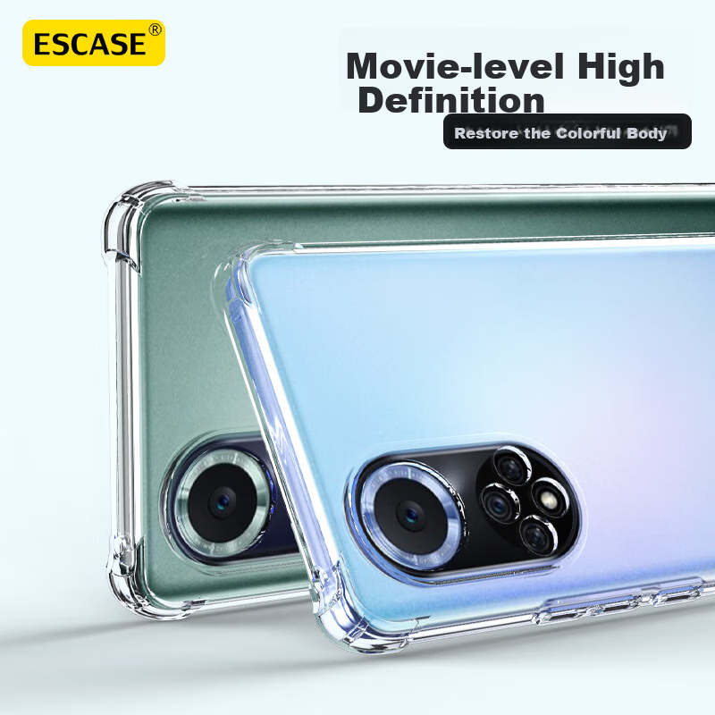 ESCASE Huawei Nova 9 Phone Case, Hi Nova 9 Protective Cover, TPU Full Coverage T...