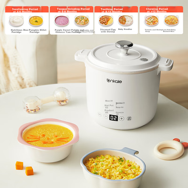 Ankale Electric Cooking Pot Multi-function Pot Small 1-2 Person Electric Hot Pot...