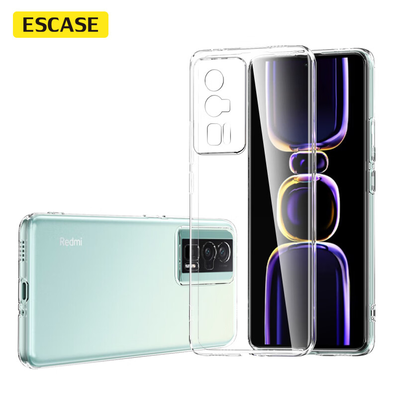 ESCASE Redmi K60/60Pro Phone Case, Xiaomi Redmi K60/60Pro Protective Cover, Shoc...