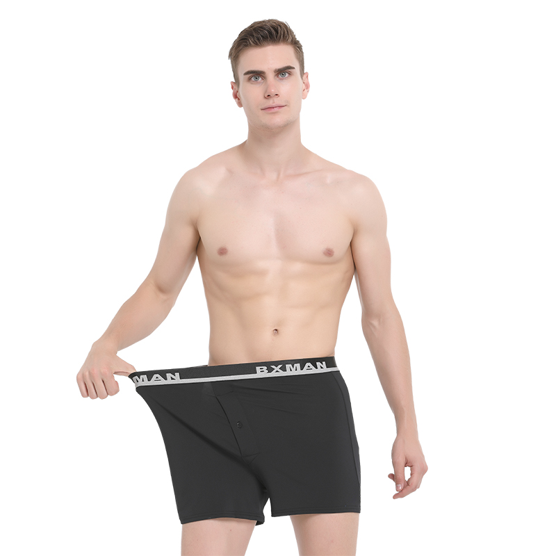 BXMAN Aruotou Quick-Dry Loose Underwear for Men, Boxer Briefs, Ultra-Elastic, Ic...