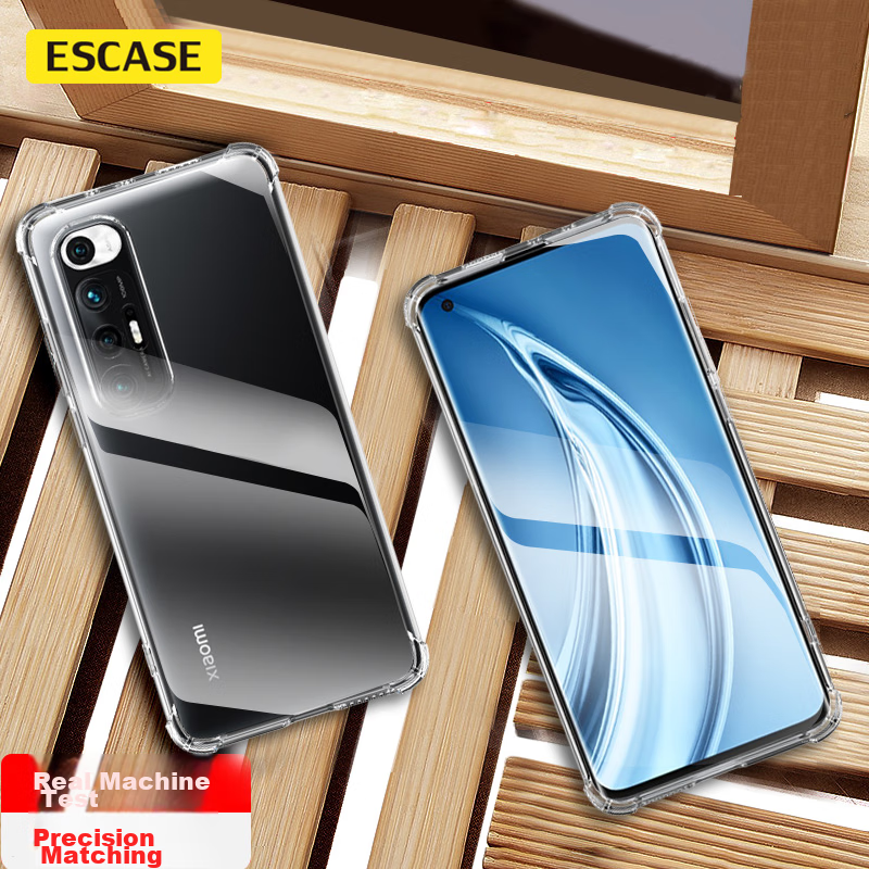 ESCASE Xiaomi 10s Phone Case, Protective Cover for Mi10s, Full Protection Airbag...