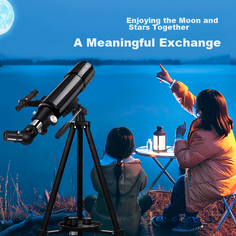 EXPLORE SCIENTIFIC 80500 Astronomical Telescope, Large Aperture, High Magnificat...