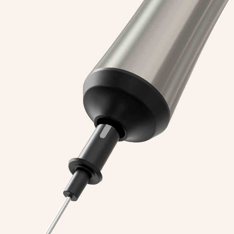 CLITON Electric Milk Frother, Coffee Milk Frother, Rechargeable Milk Frother, St...