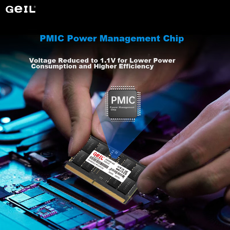 GEIL 16GB DDR5-5600 Laptop Memory Module, Millennium Series