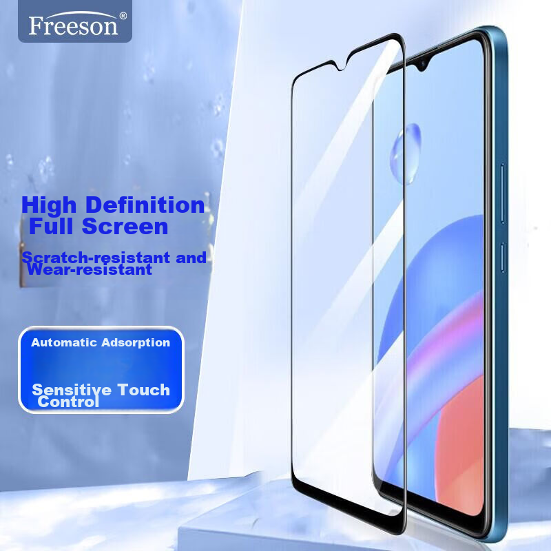 Freeson Tempered Glass Screen Protector for Honor Play 20/Play 5T/OPPO A55/iQOO...