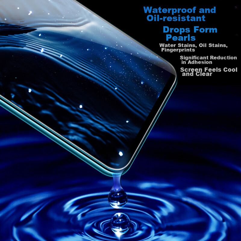 Freeson Tempered Glass Screen Protector for Honor Play 20/Play 5T/OPPO A55/iQOO...