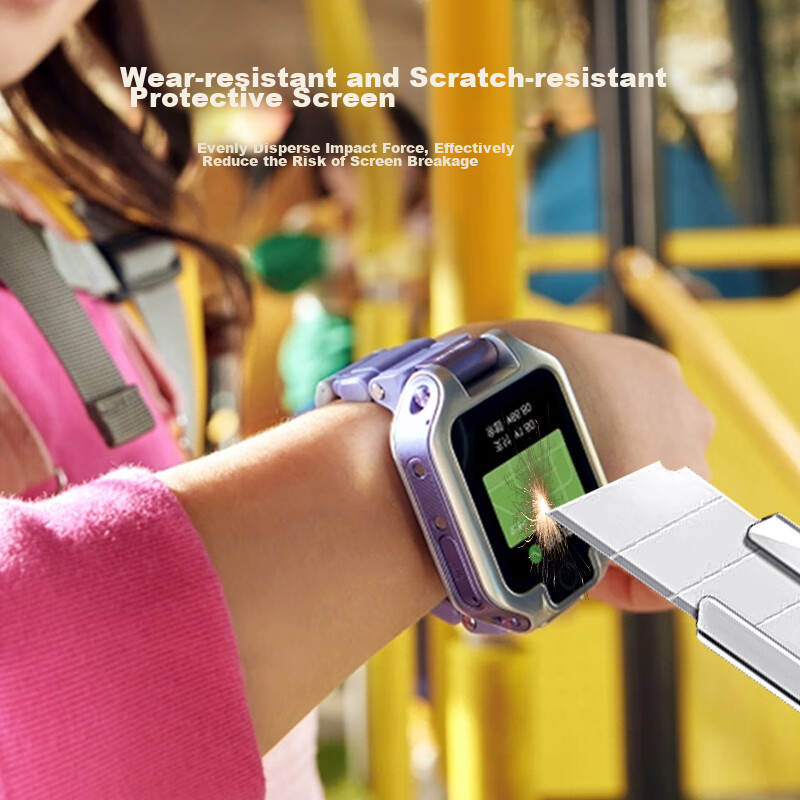 ESCASE [Three-Pack Premium] Huawei Children's Watch 5X/5XPro Tempered Glass Scre...