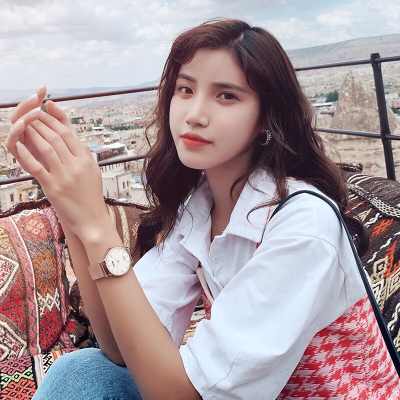 DOM New Ultra-Thin Watch for Women, Fashionable Quartz Mechanical Style, Top Ten...