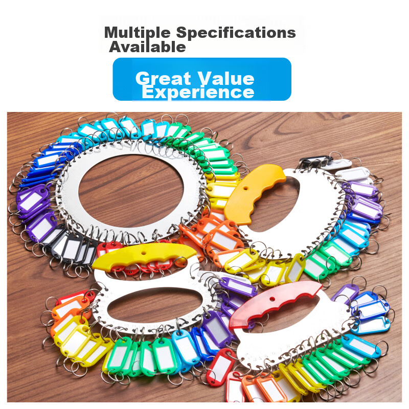 DSB (Disbi) Red Key Tray 30 Slots + 35 Marker Cards, Key Ring, Key Tags, Key Mar...