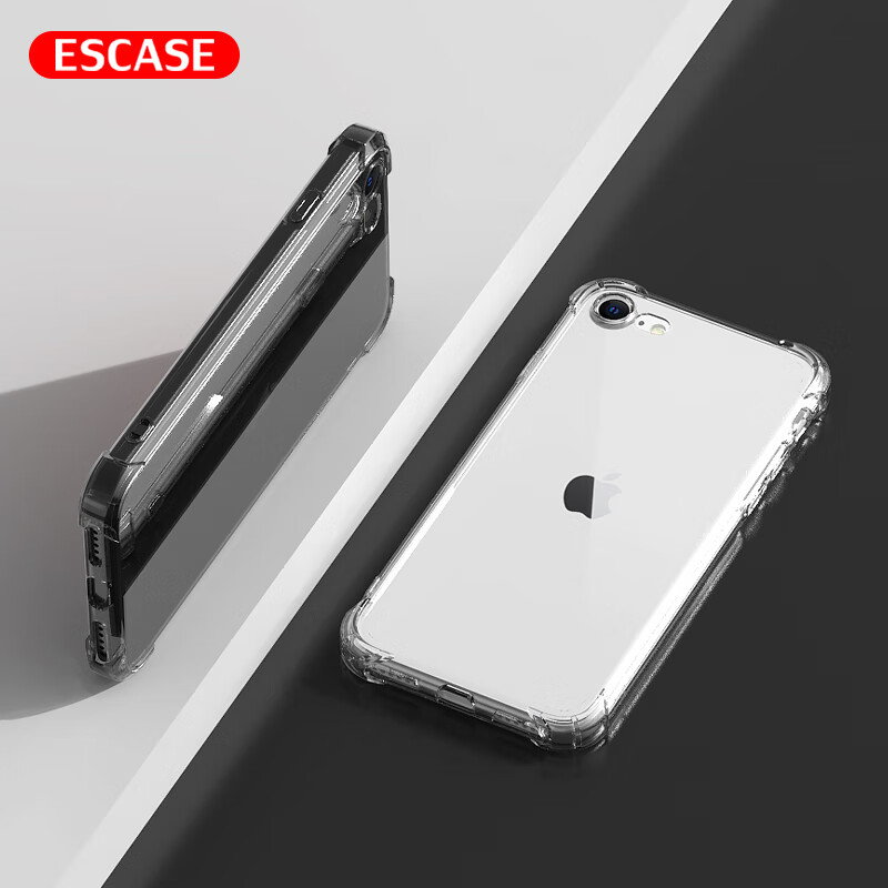 ESCASE iPhone SE2/8/7 Case Apple SE2/7/8 Protective Cover 4.7-inch TPU Full Wrap...