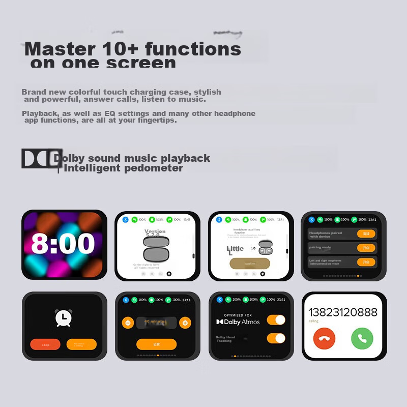 cleerARC3 Noise-Cancelling Version, Non-In Open-Ear Headphones, Gold List Hangin...