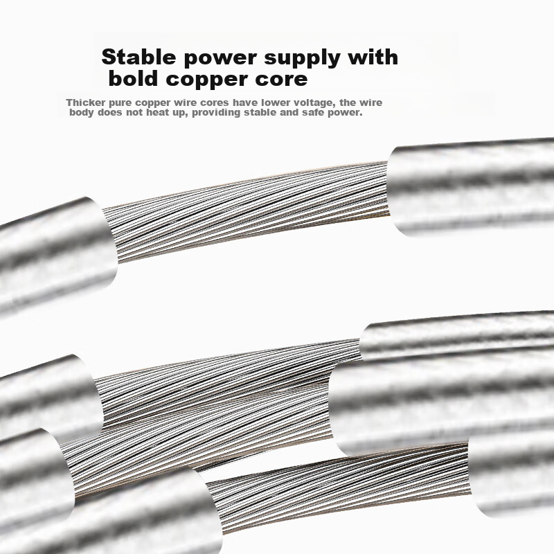 BURLEFRAN Graphics Card Power Cable Desktop Computer Case 8Pin to Dual 8Pin (2+6...